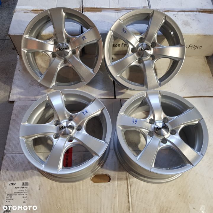 4x 6,5x15 ET40 5x112 Nowy komplet felg aluminiowych Audi, Skoda, Seat, VW,Mercedes - 1