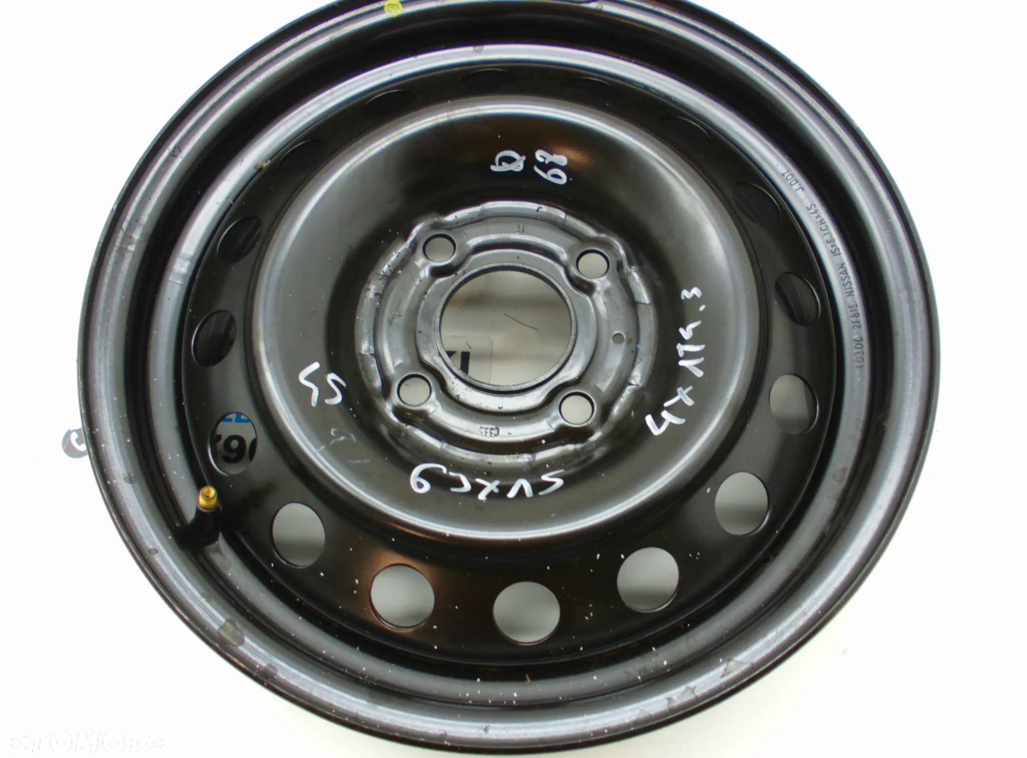Nissan Felga Stalowa 6Jx15'' 4x114.3 et 43 - 2
