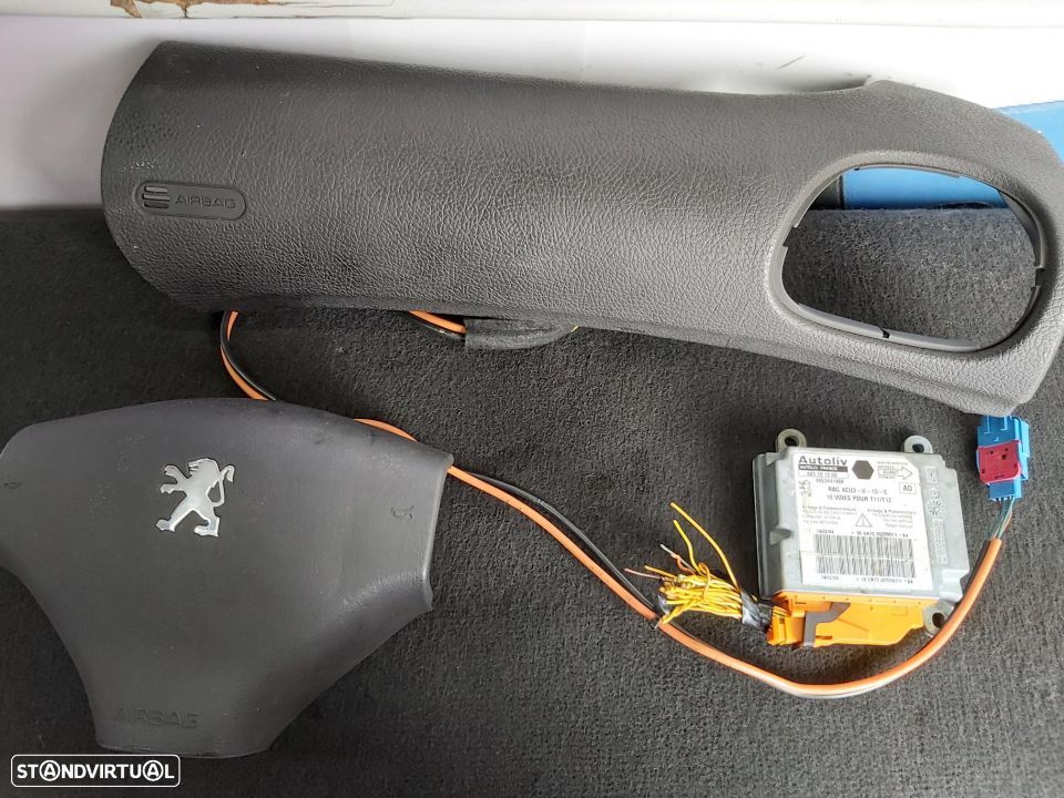 Conjunto Airbags Peugeot 206 2005 - 2