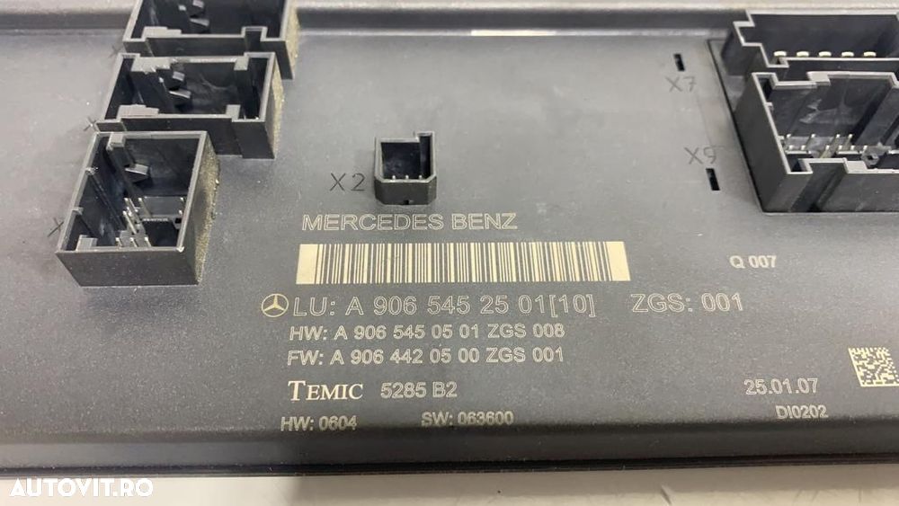 Calculator confort A9064420500 Sprinter 2.2 CDI 2006-2010 Euro 4 - 2