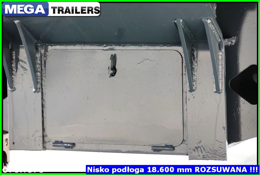 Mega Nisko-podwoziowa dł. 18,60 Mm, ROZSUWANA - KONTENERY 20, 30, 40 Ft !!! - 25