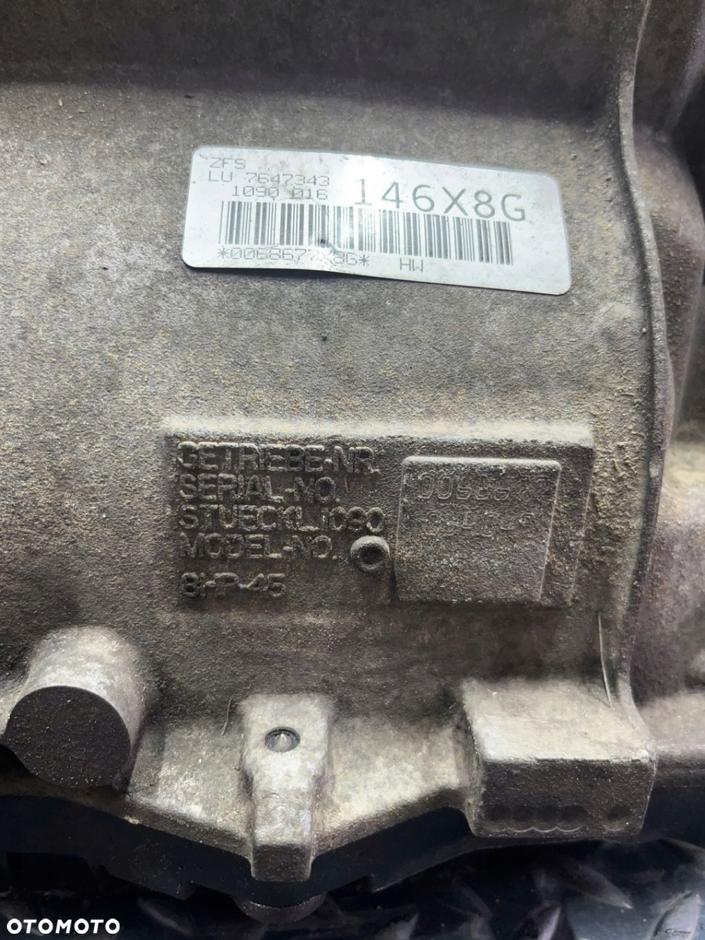 BMW F20 F21 F30 F31 F34 SKRZYNIA BIEGÓW AUTOMATYCZNA 8HP-45 X8G OE 7647343 - 3