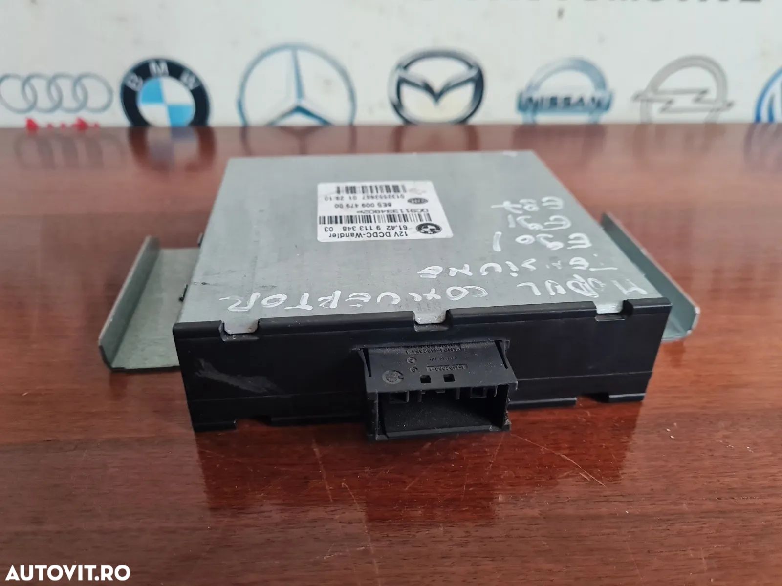 Modul Convertor Convertizor Tensiune Bmw E90 E91 E87 E81 E82 E60 Cod  Dezmembrez Bmw - Dezmembrari - 1