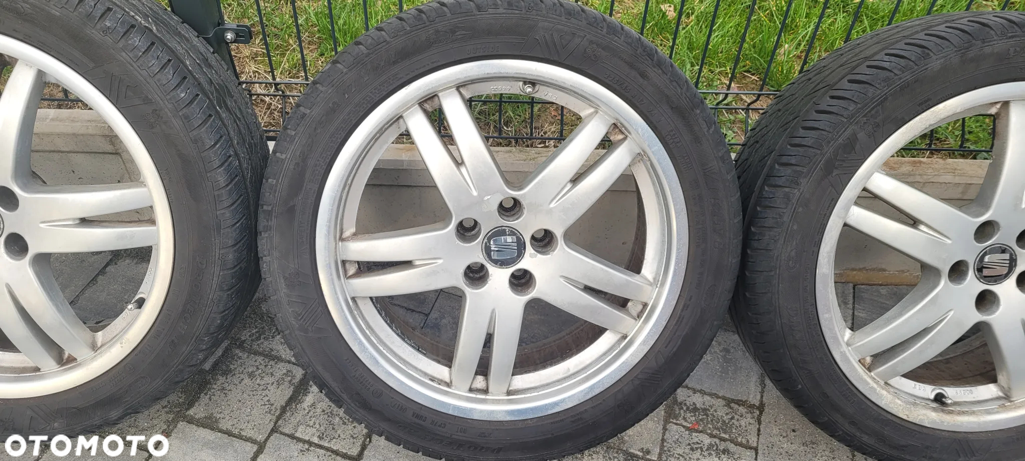 1000ZŁ ALUFELGI 17" VAG 5x100mm 17x7" LEON, GOLF, BORA, A3 8L, TOLEDO, OCTAVIA, NEW BEETLE - 3