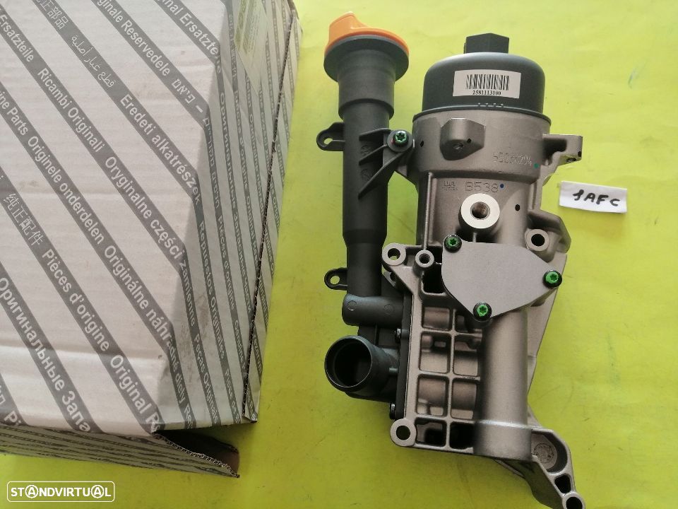 Corpo filtro de óleo Fiat Opel Ford Alfa Romeo 1.3d NOVO ORIGINAL - 2