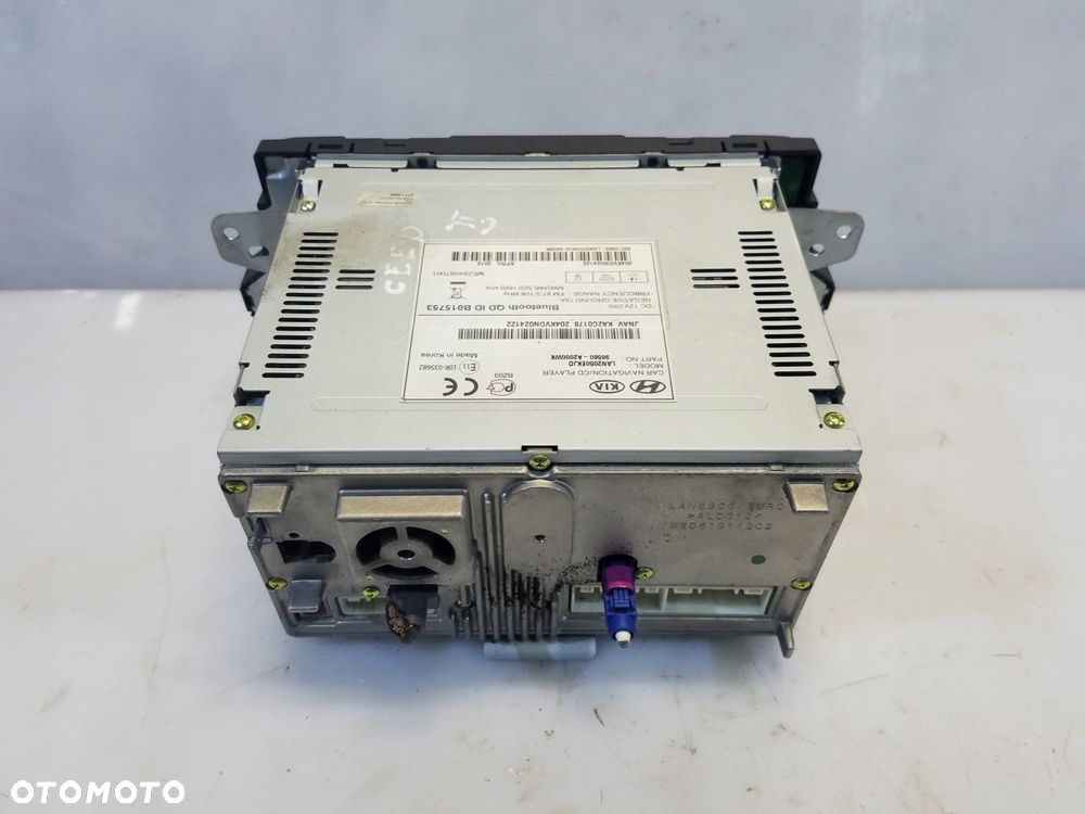 radio cd nawigacja kia ceed ii 96560-a2000wk - 2