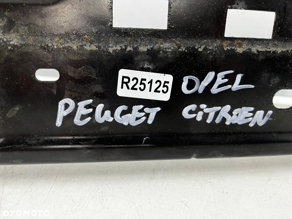 Pas przedni Citroen Peugeot Opel 16r.- dolne wzmocnienie chłodnic poprzeczka belka 9814630380 890763 - 11