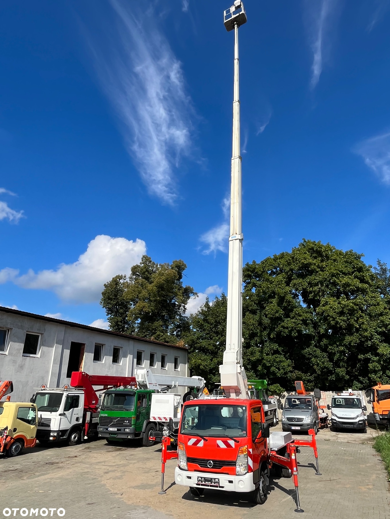 Nissan Podnośnik Koszowy Ruthmann TB 270 27Metró  15W Bok Zwyżka Stan Idealny jak Wumag GSR Multitel - 3