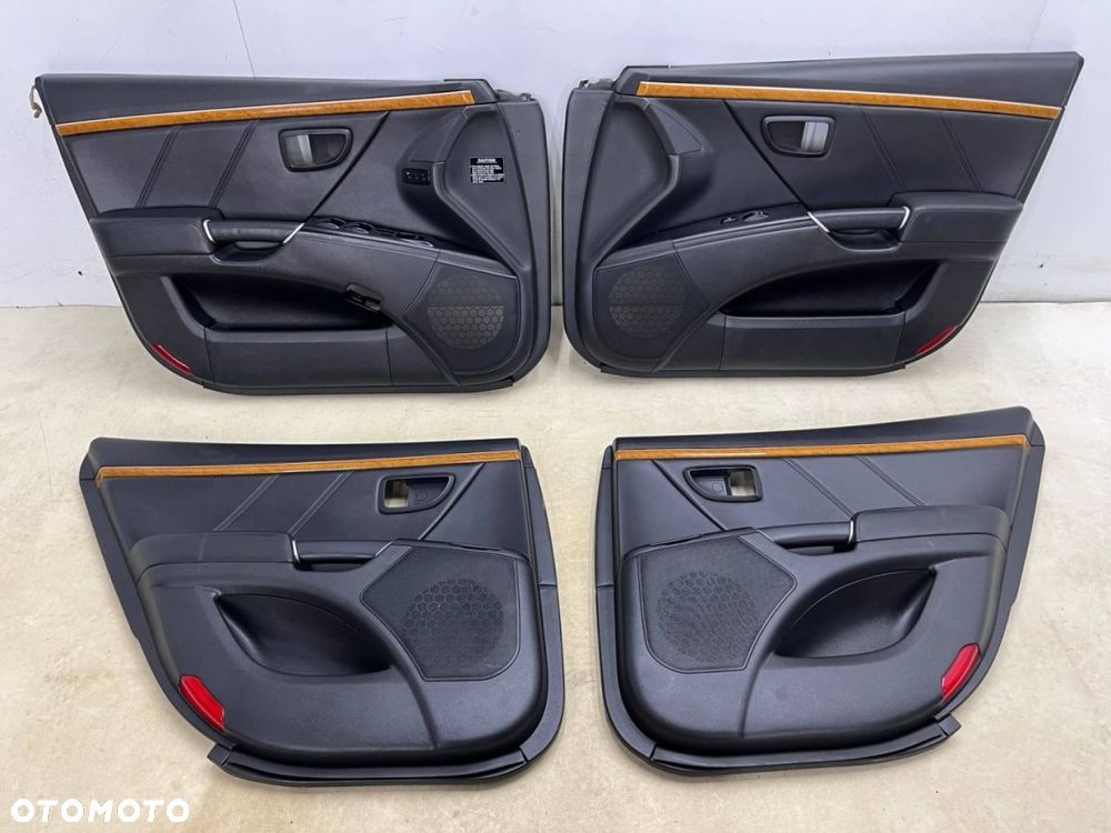 Tapicerka Hyundai Grandeur IV 05-11r. boczki drzwi KOMPLET prawy lewy tył przód boczek - 1