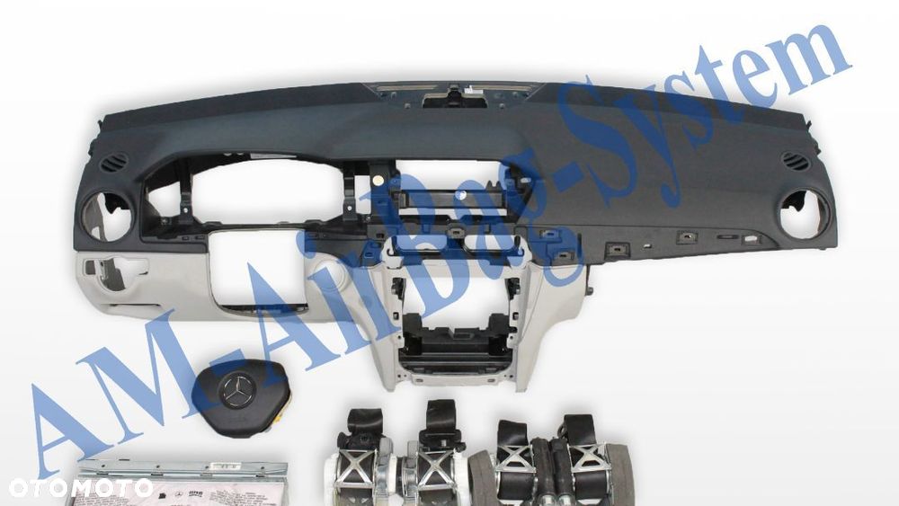 Mercedes GLK X204 Deska Poduszki Pasy Konsola AirBag Regeneracja Naprawa - 1
