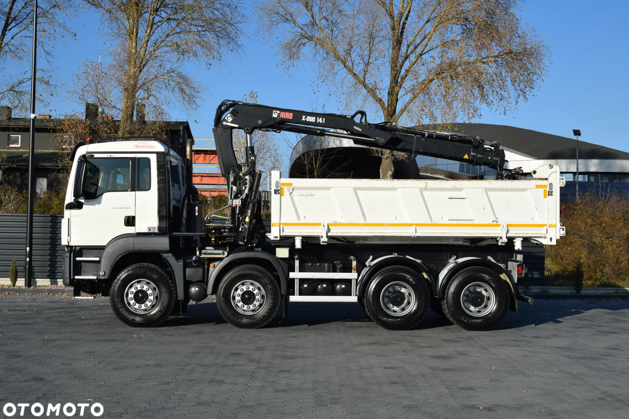MAN TGS 35.420 / 8x4 / EURO 6 / UDT / HDS HIAB X-DUO 148 B-3 / ROTATOR / CHWYTAK / WYSUW x3 / STEROWANIE x3 / WZMOCNIONA RAMA / WYWROTKA / HYDROBURTA / AUTOMAT / KAMERA COFANIA / 2018 / NISKI PRZEBIEG / SPROWADZONY - 4