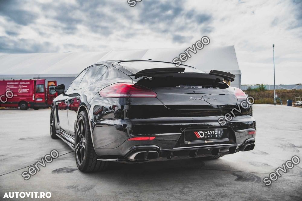 Difuzor bara spate Porsche Panamera Turbo 97013-16 v2 - Maxton Design - 4
