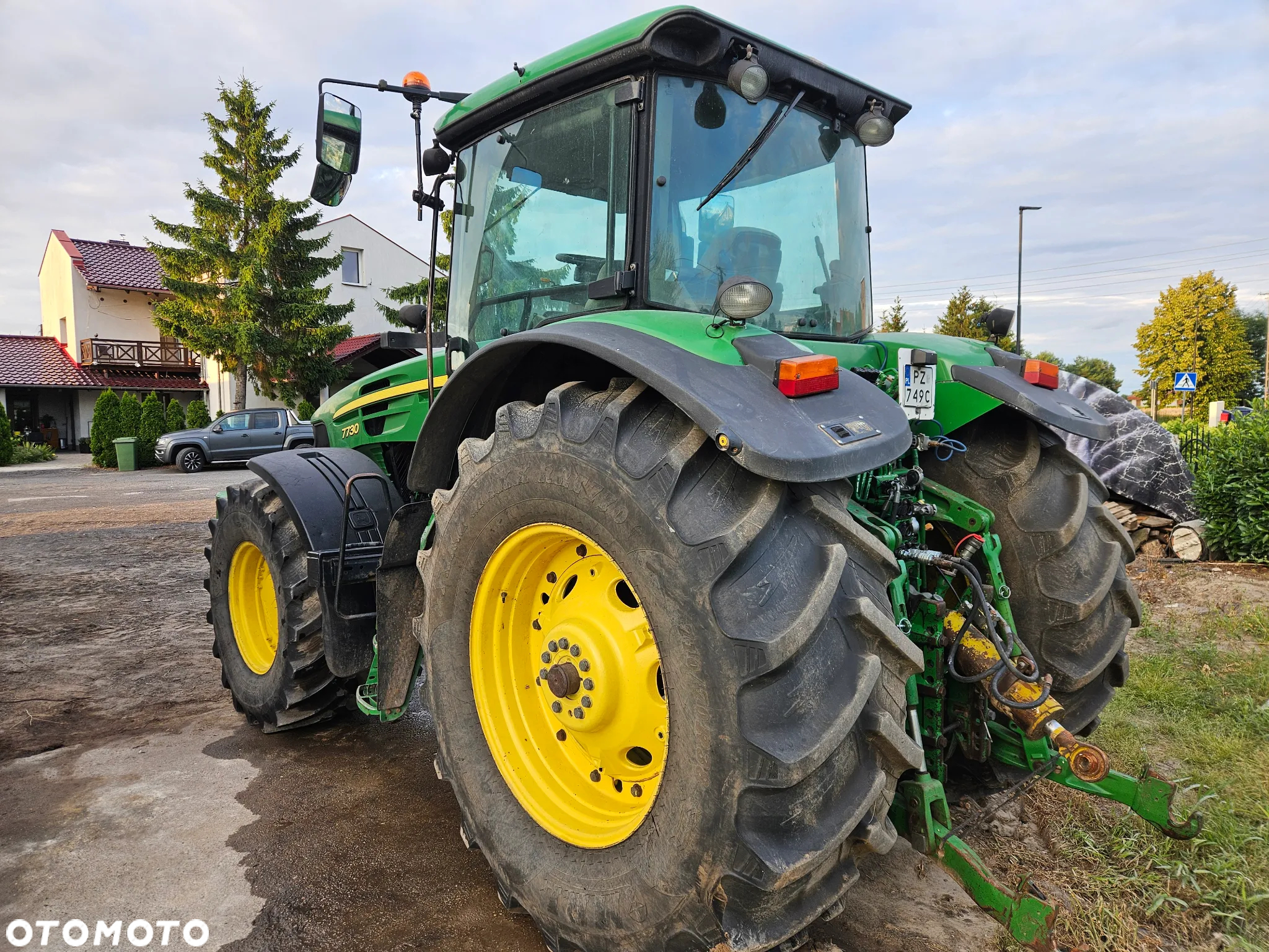John Deere 7730 manualna skrzynia amortyzacja jak 7830 7930 od rolnika - 4