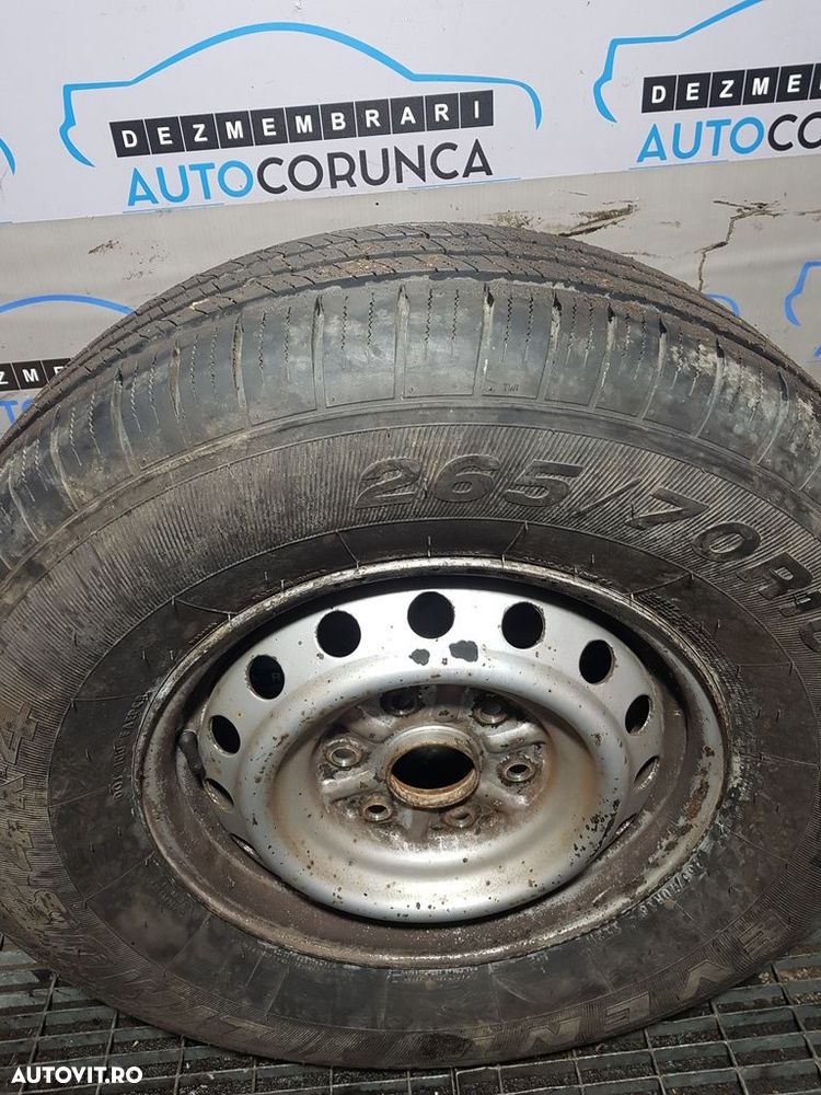 Jante aliaj Mitsubishi L200 2006 - 2010 (653) R16 +CAUCIUCURI - 5