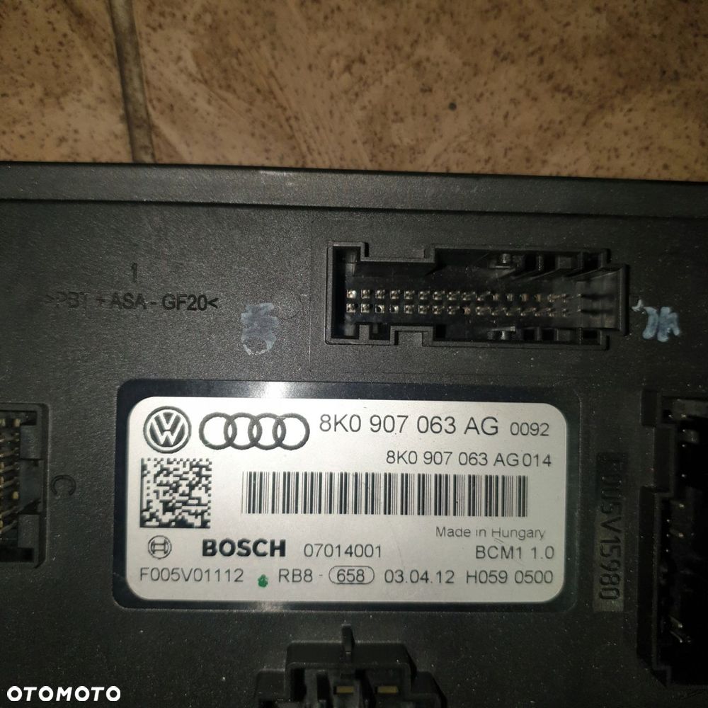 Modol audi b8 BCM1 8k0907063AG - 1