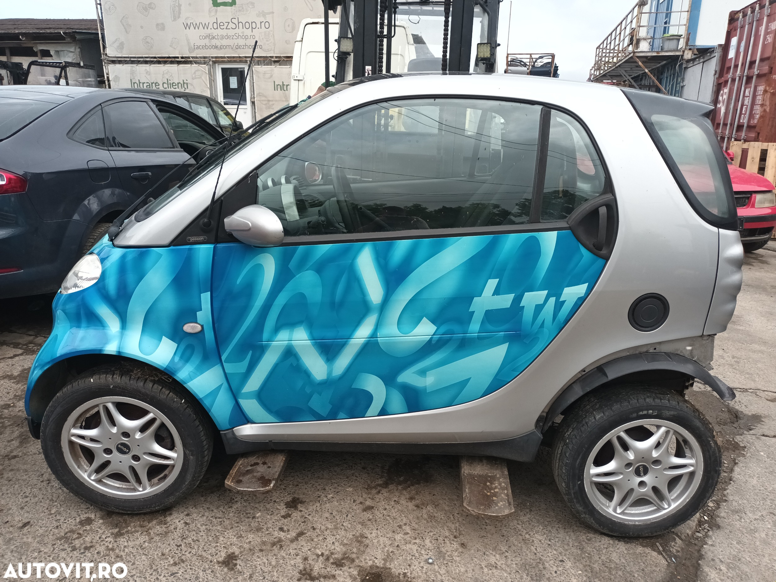 Dezmembrari  Smart FORTWO (450)  1998  > 2007 0.7 (450.335) Benzina - 2