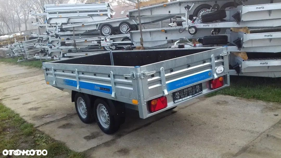 Faro Przyczepa Faro Magicus 3x15 2oś koła pod spodem Kraków MOTOMUS Targowisko od ręki - 3