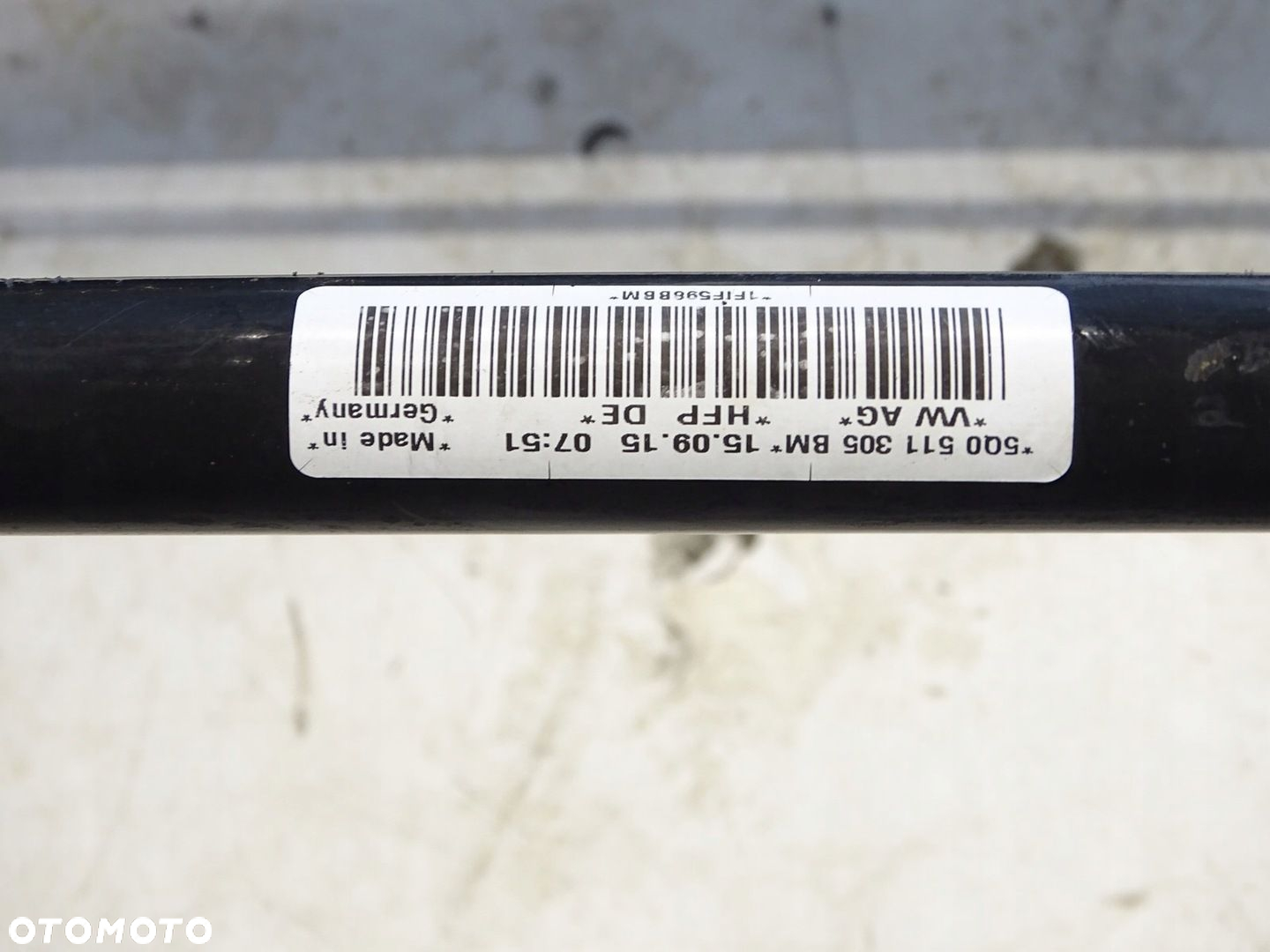 BELKA ZAWIESZENIA OŚ TYŁ TYLNA VW GOLF VII 2.0 TDI - 11