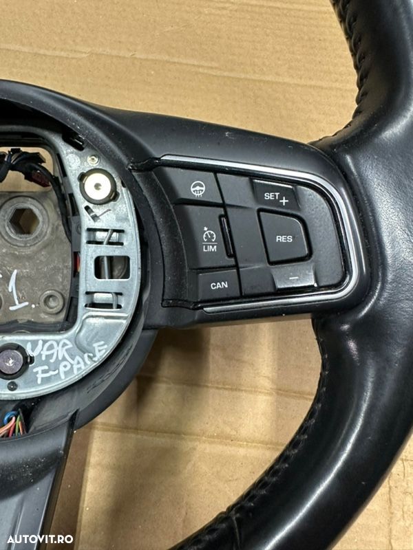 Volan piele cu comenzi JAGUAR F-pace an 2017 cod GX73-3F563-HD8PVJ - 3