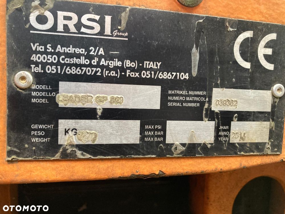 Inny ORSI LEADER GP 509 - 4