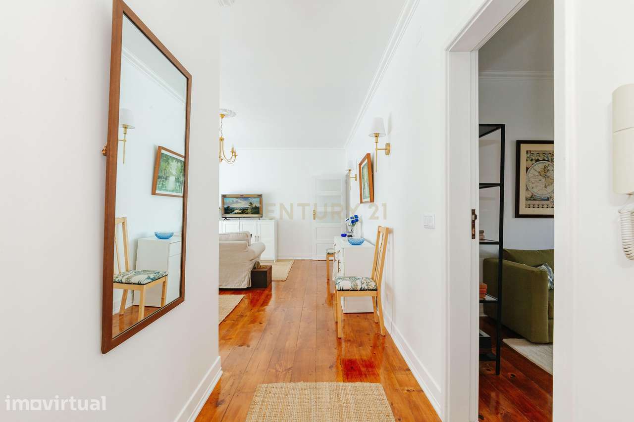 Apartamento T3+1 na Av de Roma completamente Mobilado I Equipado e com - Grande imagem: 5/27