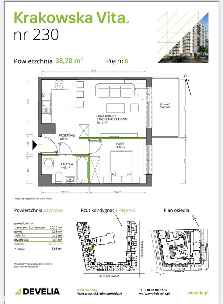 2 pokoje, al.Krakowska 279, pierwszy najemca !!