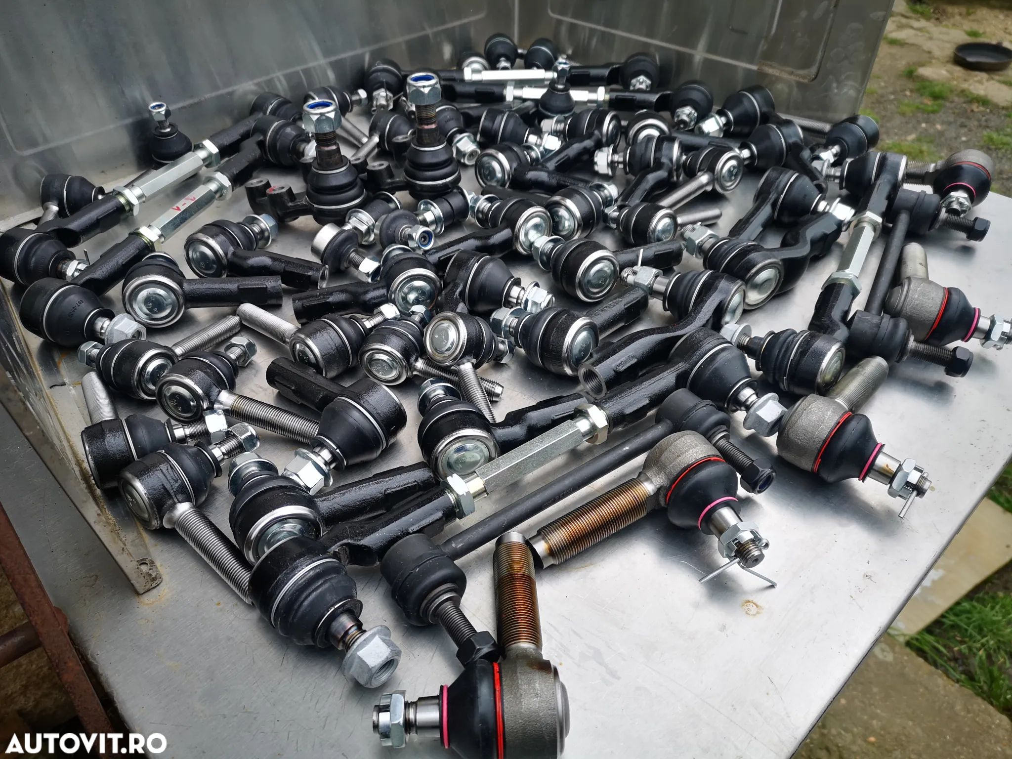 Kit suspensie directie Renault Maxity Nissan Cabstar 25YD ZD30 cap bara, pivoti, bielete directie-antiruliu bucsa silent bara stabilizatoare - 13