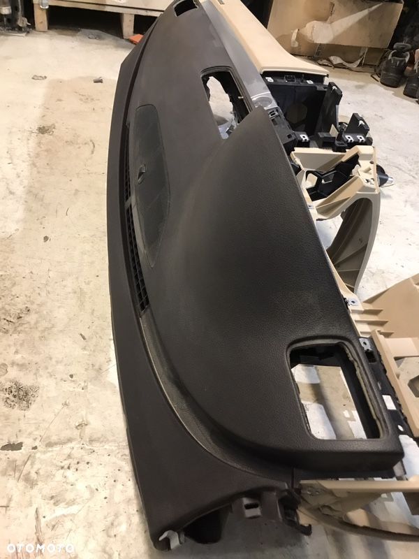 DESKA ROZDZIELCZA konsola kokpit pulpit poduszki airbag pasy KOMPLET ORYGINALNY VW Passat B7 - 7