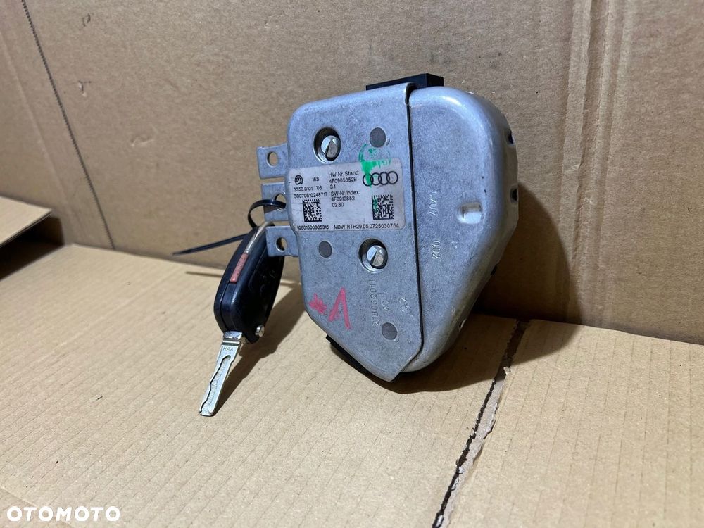 AUDI A6 C6 RYGIEL BLOKADA KIEROWNICY KLUCZYK 4F0905852B - 3