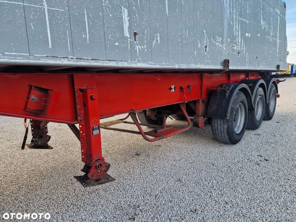 Janmil Naczepa WYWROTKA - osie SAF - hamulce BĘBNOWE - 10