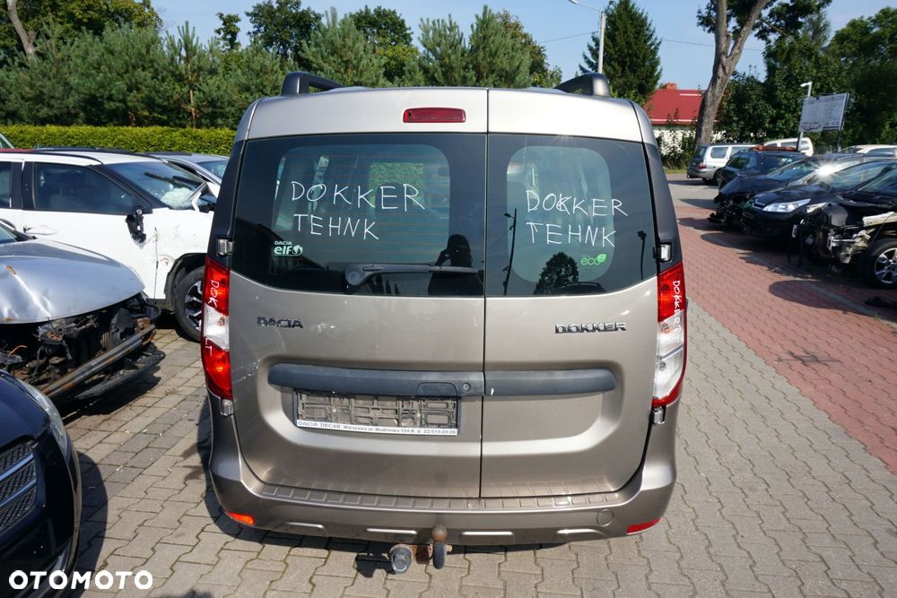 DACIA DOKKER LIFT 2014 TEHNK 1.5 DCI K9K612 75KM JR5341 BEŻOWY na części - 4