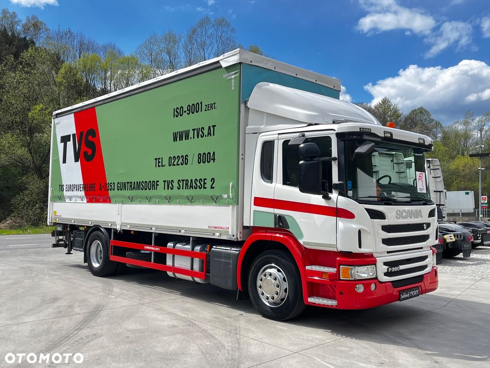 Scania P280 // Automat // Cała na poduszkach // Specjalny // Zabudowa Burtowa // Idealna !!! - 2