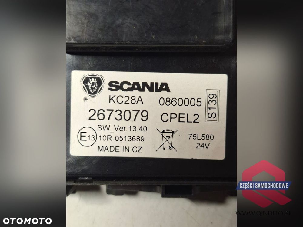 PANEL WŁĄCZNIK ŚWIATEŁ SCANIA R S NTG - 4