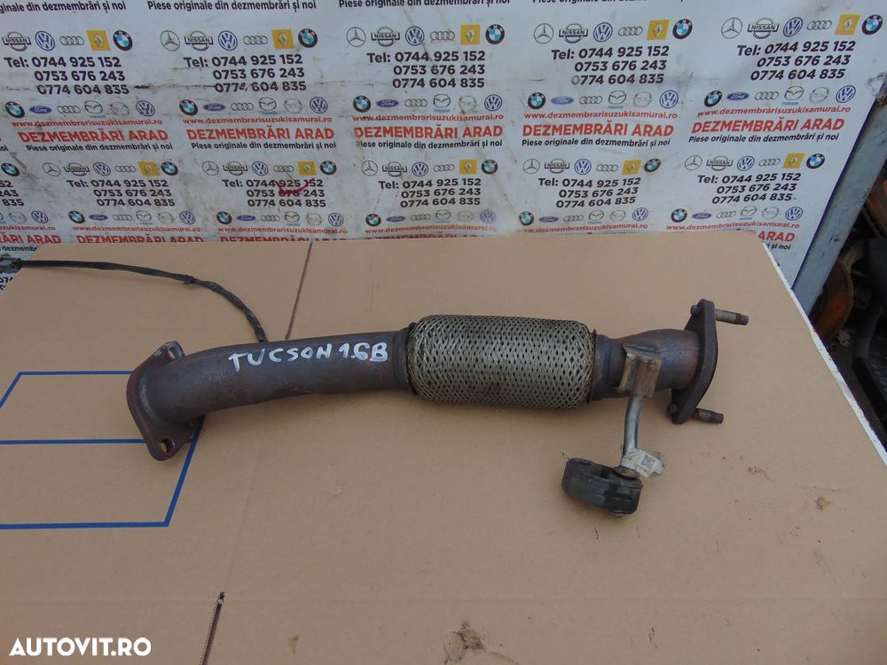 Racord FLexibil toba Hyundai Tucson 1.6 benzina 2015-2020 cod 28610d7590 kia sportage - 1
