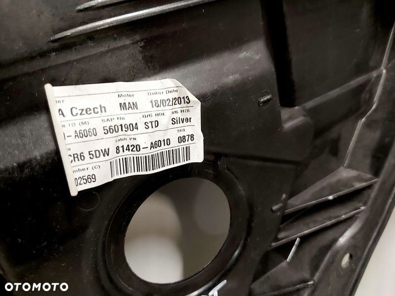 hyundai i30 ii mechanizm szyby prawy tył manualny - 2