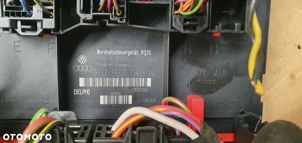 Moduł sterownik komfortu Bordnetz Skoda Octavia II 1K0937049N - 4