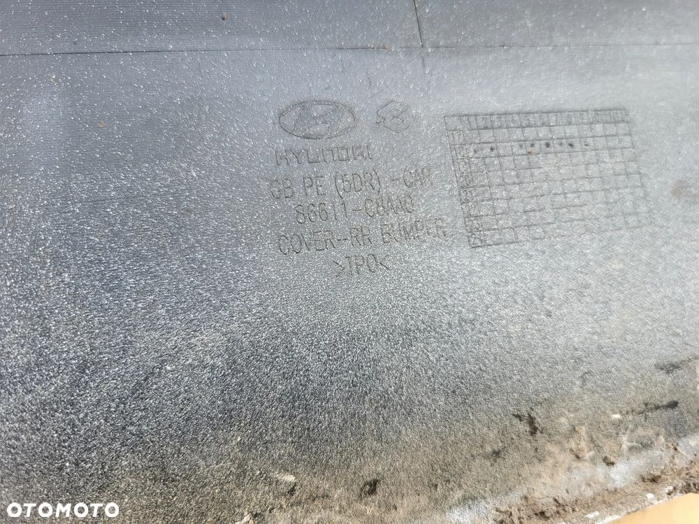 ZDERZAK TYLNY TYL HYUNDAI I20 II LIFT - 12
