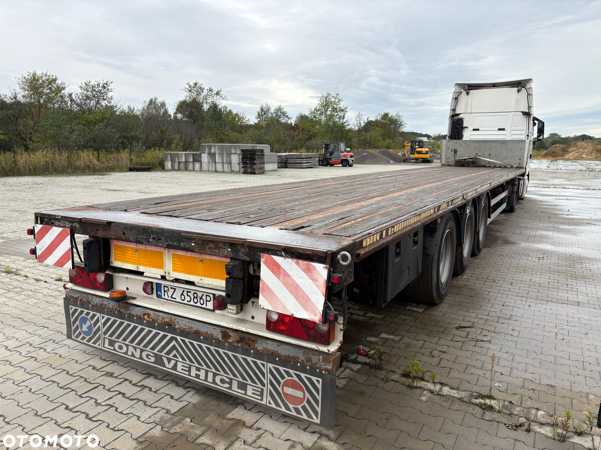 Fruehauf PLATFORMA / GRUBA RAMA / STANDARD / 2006r - 2