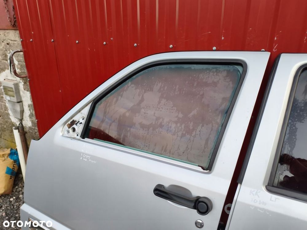 JEEP CHEROKEE LIBERTY KK 07-12 DRZWI LEWY PRZÓD SREBRNY STAN IGŁA - 5