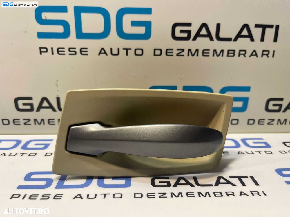 Clapeta Maner Deschidere Actionare Usa Portiera Stanga Fata Sofer BMW Seria 5 E60 E61 2003 - 2010 Cod 7034288 7076256 [1735] - 1