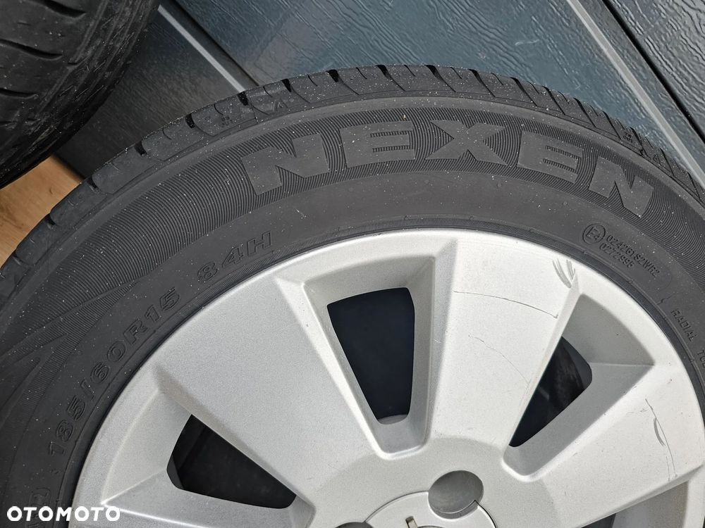 KOŁA FELGI ALUMINIOWE OPONY LETNIE 15 CALI OPEL ASTRA G H MERIVA A CORSA C D 4X100 185/60/15 ET43 - 8