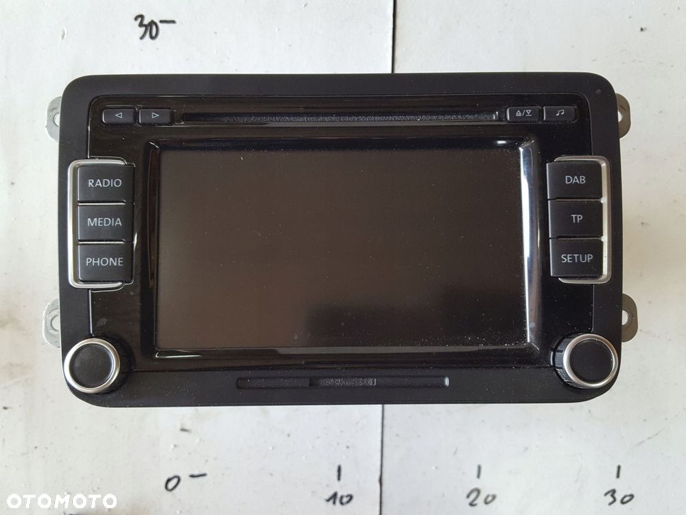 VW TIGUAN I 5N 06-15r RADIO CD RADIODTWARZACZ 3C8035195A - 1