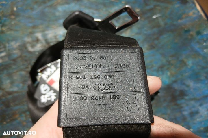 Centura siguranta fata dreapta 8E0857705G 8E0857705G Audi A4 B6 [2000 - 2