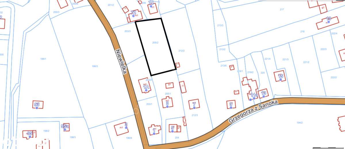 Działka inwestycyjna (budowlana) Kraków Nowa Huta - Pełny obrazek: 4/4