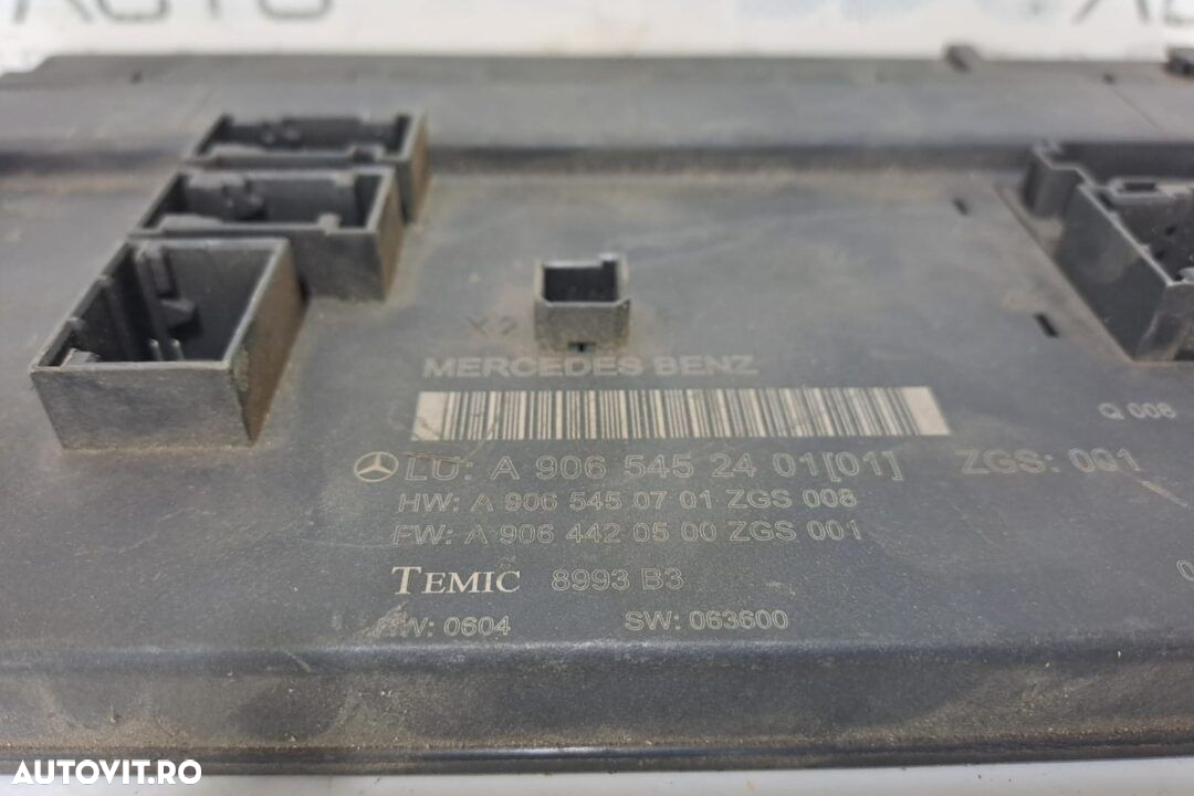 Calculator confort A 906 545 24 01 Volkswagen Crafter 2.5 TDI Euro 4 - 3