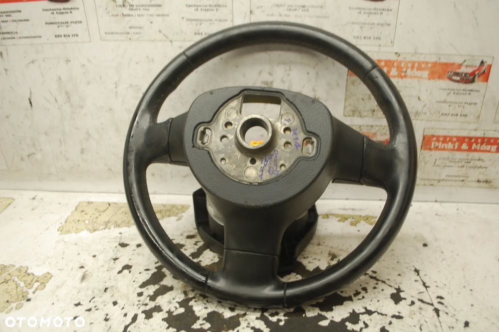 KIEROWNICA MULTIFUNKCYJNA + PODUSZKA AIR BAG 1K0959542A 1K0880201T VW GOLF V TOURAN PASSAT B6 3C0880201AG 3C0419091LE 3C0419091R - 9