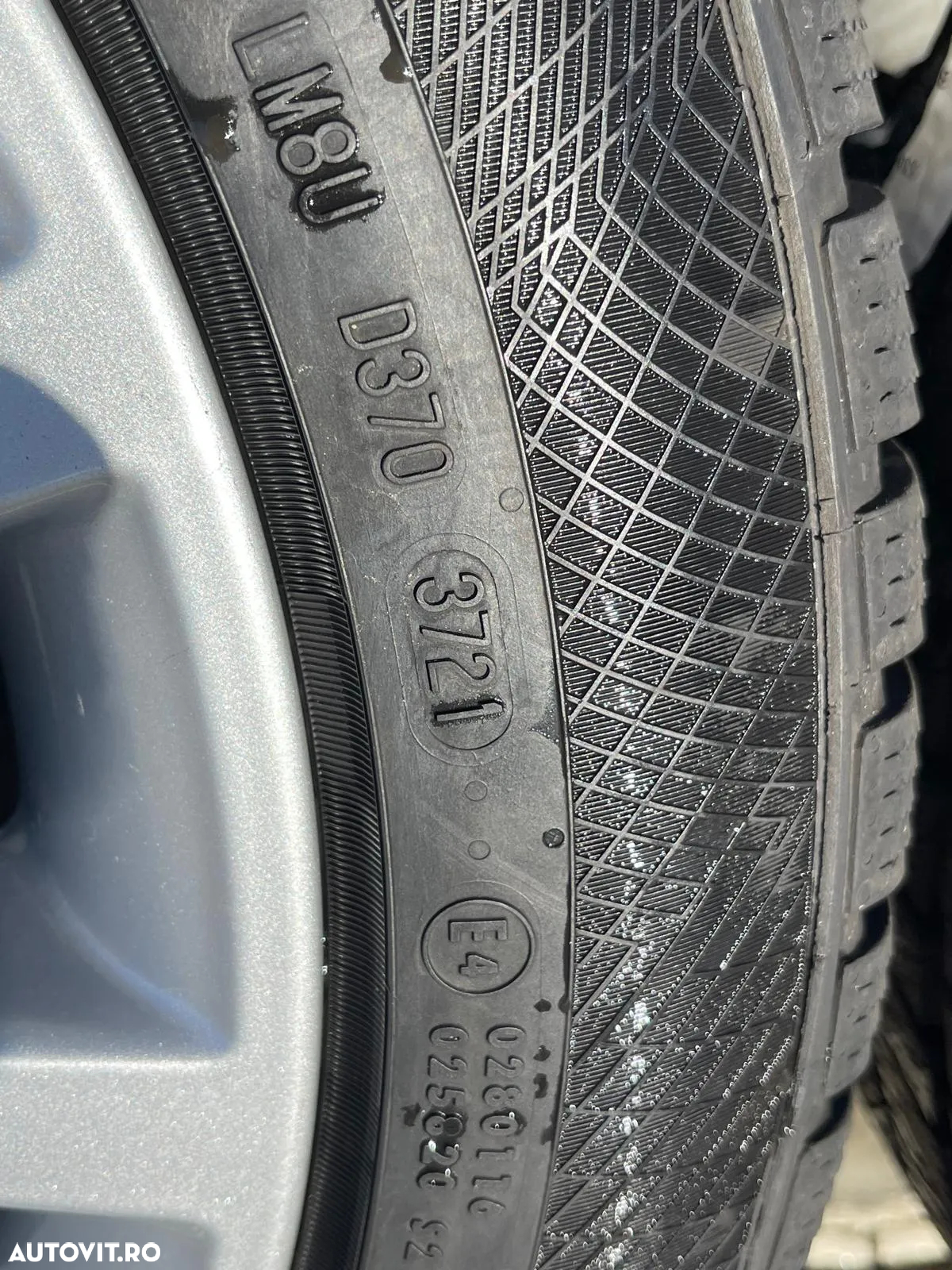 Jante Bmw seria 5 G30 originale 18 inch cu anvelope iarna - 4