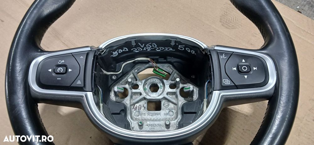 Volan piele cu comenzi VOLVO V60, S60 an 2018-2024 - 4