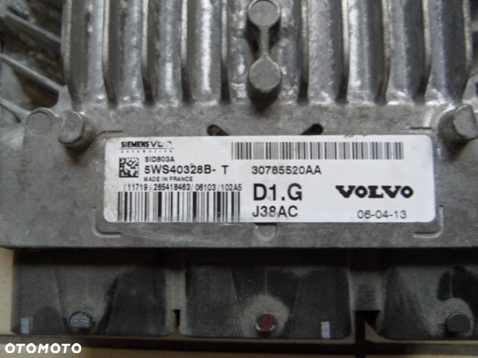 KOMPUTER STEROWNIK SILNIKA VOLVO S40 V50 C-MAX 30785520AA 5WS40328B-T - 4