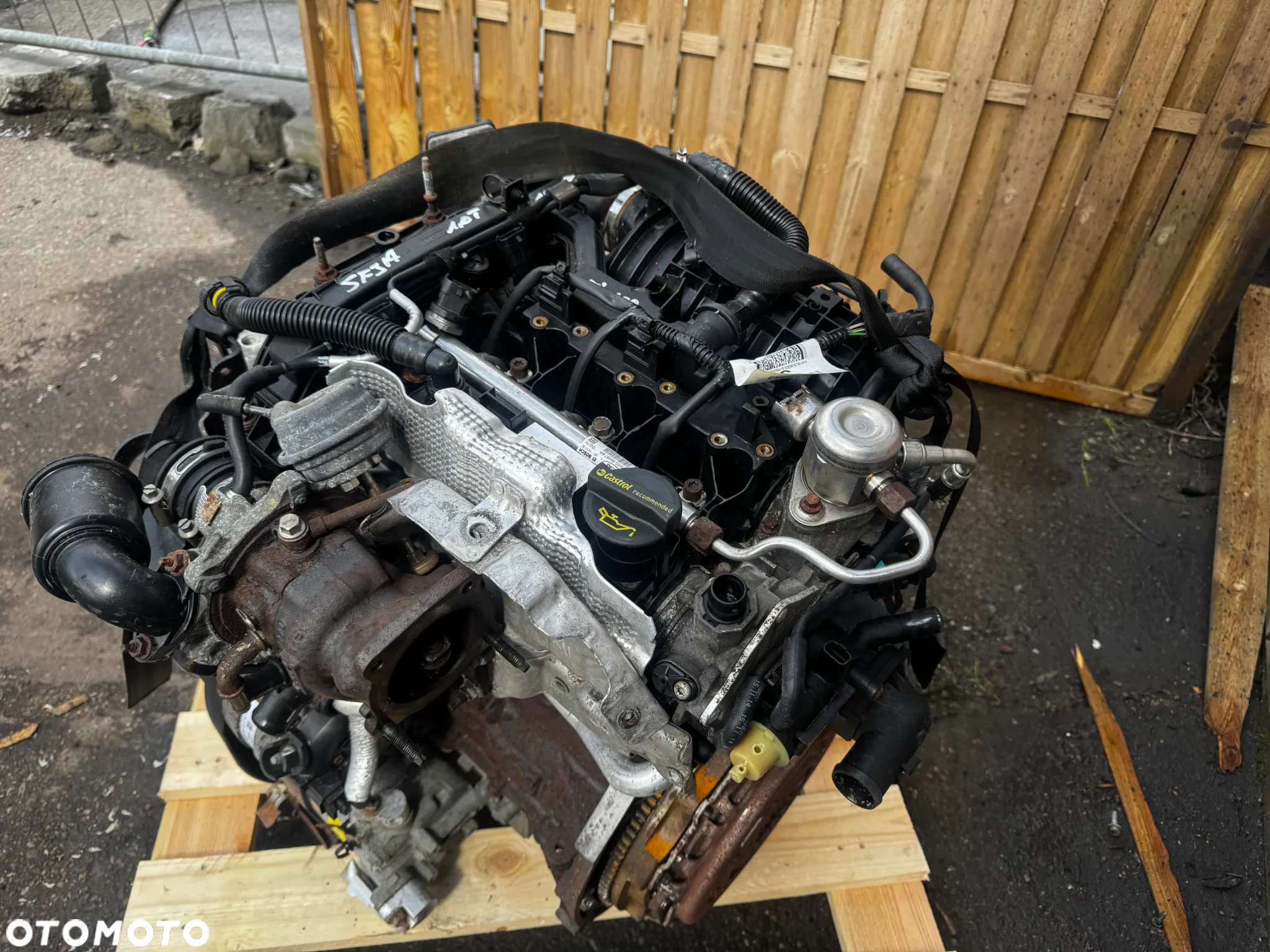 silnik sfja 1.0 ecoboost fiesta komletny 183 tys - 16